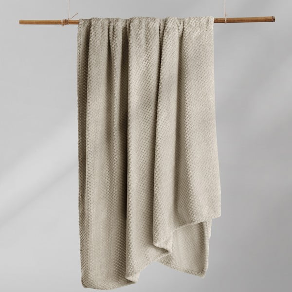 Coperta in microfibra marrone chiaro, 150 x 200 cm Henry - DecoKing-image-3