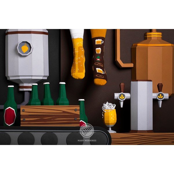 Calzini Birra Artigianale, taglia 39-42 - Many Mornings-image-1