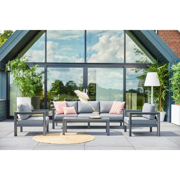 Set da giardino grigio Capri - Hartman-image-2