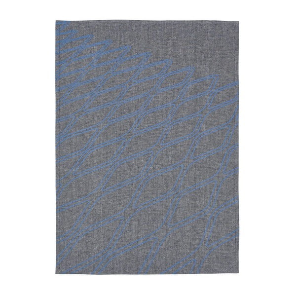Asciugamano di stoffa grigio-blu Prospettiva - Zone