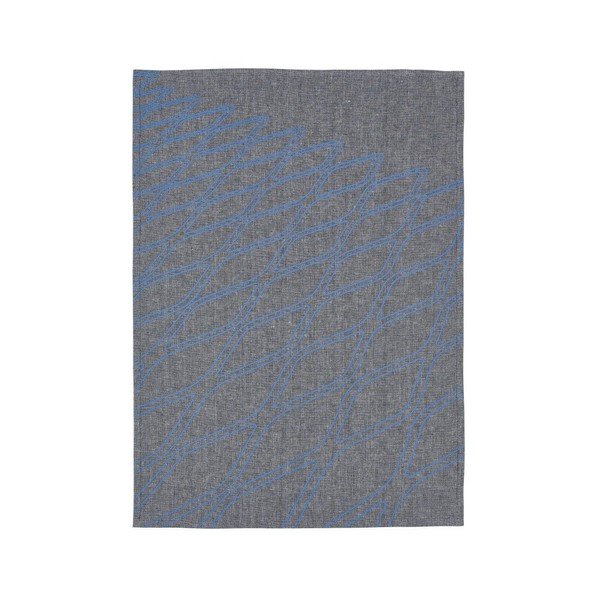 Asciugamano di stoffa grigio-blu Prospettiva - Zone