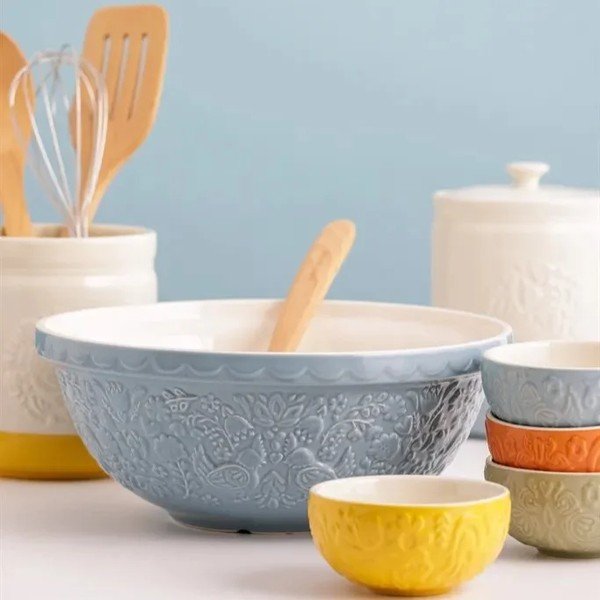 Ciotola blu in ceramica ø 26 cm Home to Roost – Mason Cash-image-2