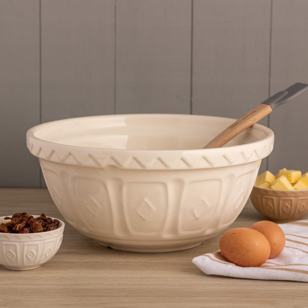 Ciotola bianca/beige in gres ø 29 cm Colour Mix – Mason Cash-image-1