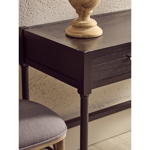 Scrivania in pino massiccio 48x107 cm Heritage – Premier Housewares-image-3