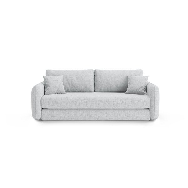 Divano grigio chiaro allungabile 225 cm – Micadoni 