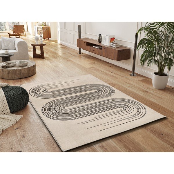 Tappeto crema 140x200 cm Garden - Universal-image-1
