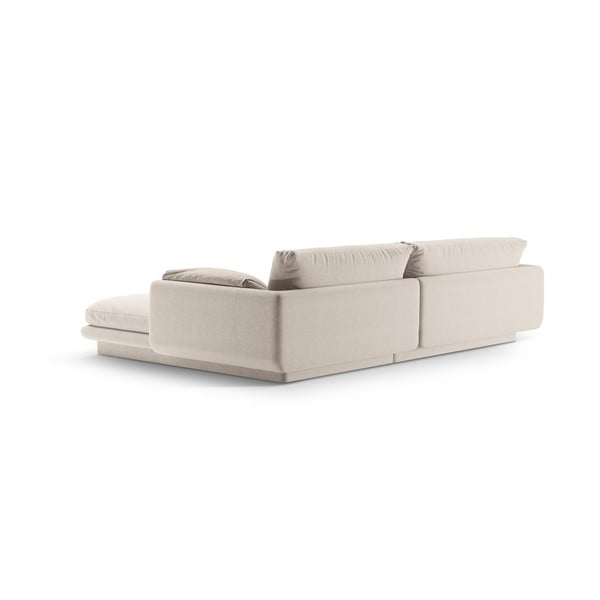 Divano angolare beige (angolo sinistro) Torino - Micadoni Home-image-3