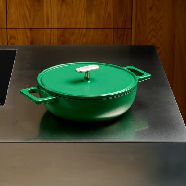 Padella in ghisa con coperchio ø 26 cm tegame Mattia 3.0 – FABINI-image-1