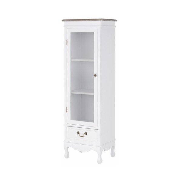 Scaffale in legno di pino bianco con cassetto Rianna - Støraa