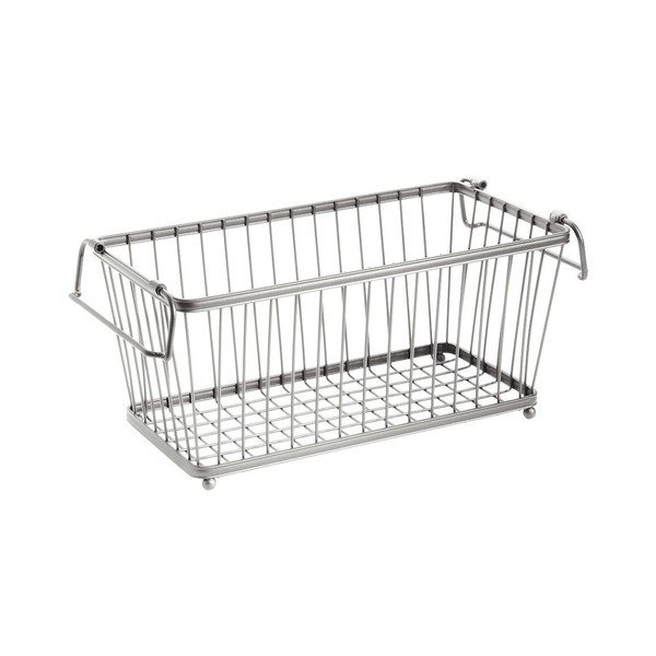 Kovový košík InterDesign York Lyra, 32 x 16 cm