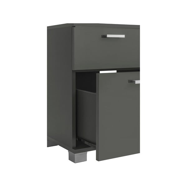 Mobile grigio per lavabo 70x55 cm Rowan - Støraa-image-4