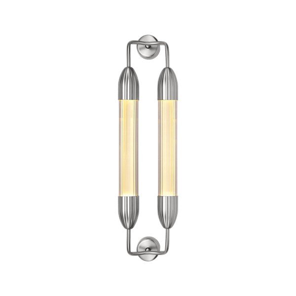 Lampada da parete argentata in acciaio Lemon Squeeze – UMAGE-image-2
