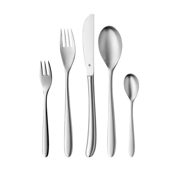 Set di 66 pezzi di posate Cromargan® Silk in acciaio inox - WMF-image-1