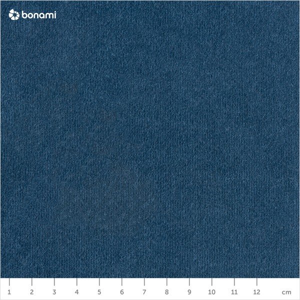 Pouf in velluto blu e nero Naïve - EMKO-image-1