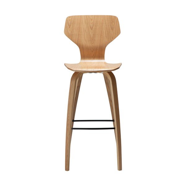 Sgabello da bar di colore naturale (altezza della seduta 75 cm) S.I.T – DAN-FORM Denmark-image-1