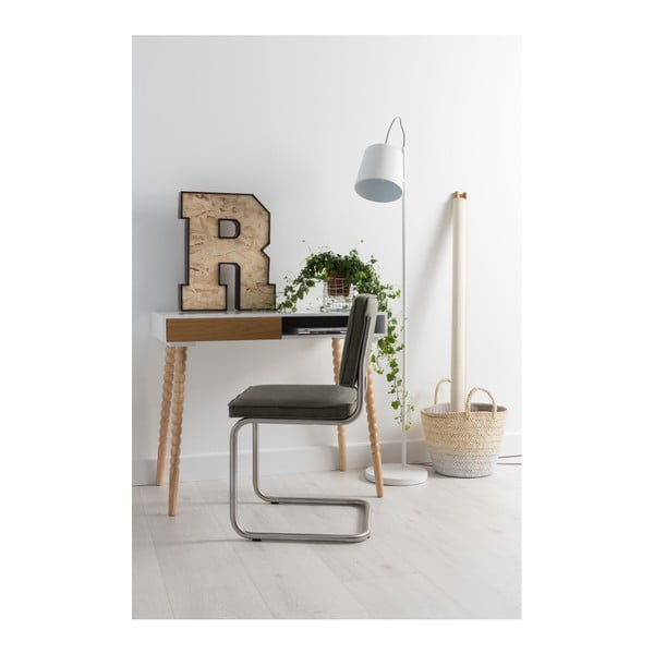 Lampada da terra con testa a fibbia bianca - Zuiver-image-3