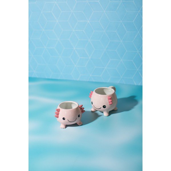 Tazza rosa chiaro 400 ml Axolotl – Sass & Belle-image-1