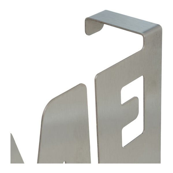 Appendiabiti in metallo argento opaco 32 cm Home - Casa Selección-image-2