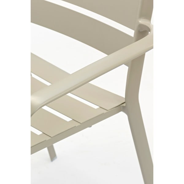 Set da giardino in alluminio grigio per 4 persone Spring - Ezeis-image-1