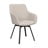 Sedie da pranzo girevoli beige in set di 2 Alison - Rowico