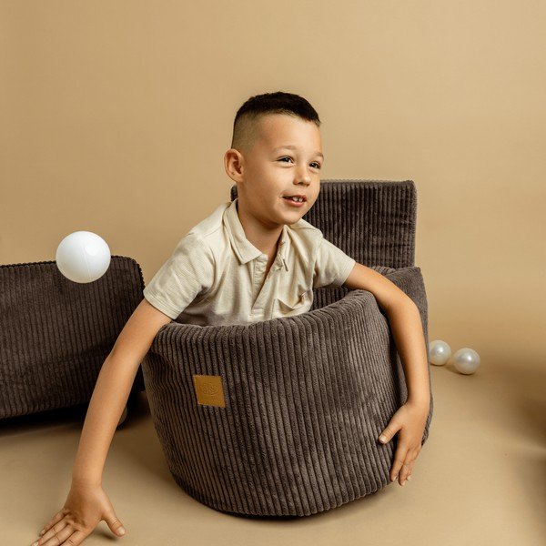 Gioco per psicomotricità color kaki in velluto a coste 5 pz altezza totale 30 cm 250x45 cm Montessori – Meowbaby-image-3