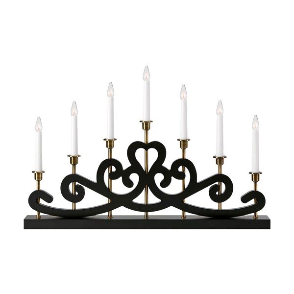 Decorazione luminosa natalizia nera Nightfall - Markslöjd