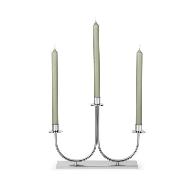 Portacandela in metallo Elana – Zilverstad