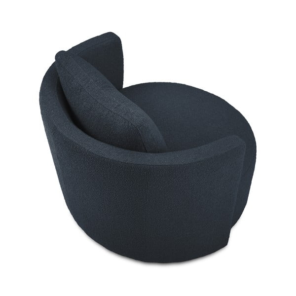 Sedia girevole blu scuro Nael - Interieurs 86-image-3