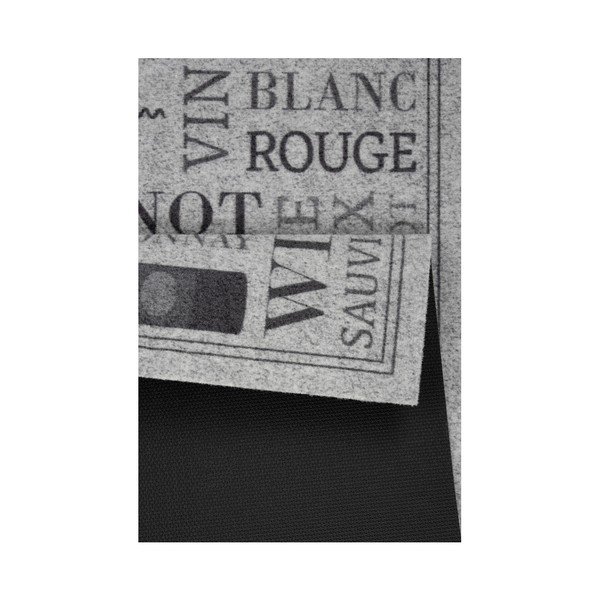 Runner grigio Wine Lovers, 45 x 140 cm Cook & Clean - Zala Living-image-1