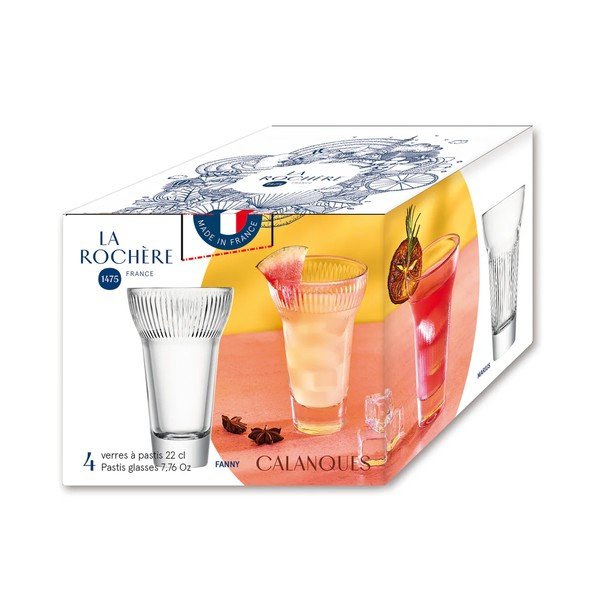 Set di bicchieri da shot 4 pz 220 ml Mix – La Rochére-image-4