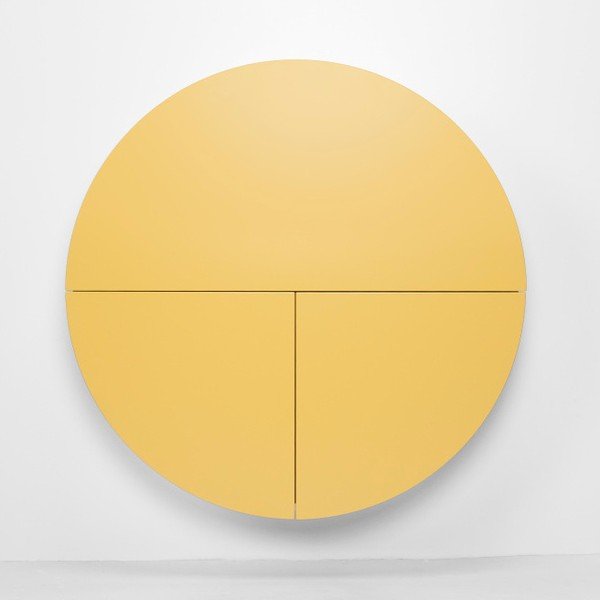 Tavolo da parete multifunzionale giallo e nero Pill - EMKO-image-3