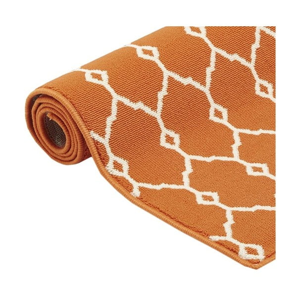 Tappeto arancione per esterni , 160 x 230 cm Trellis - Floorita-image-2