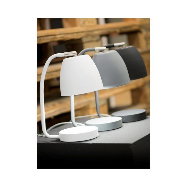 Lampada da tavolo nera con paralume in metallo (altezza 28 cm) Newport - it's about RoMi-image-2