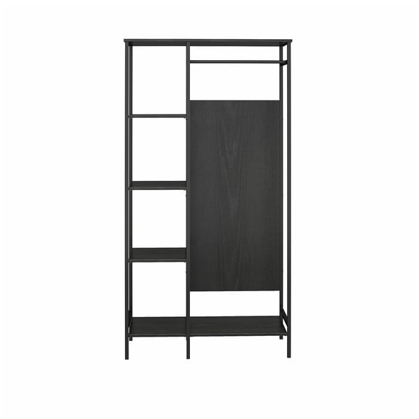 Armadio nero in rovere 95x180 cm Modine - Støraa