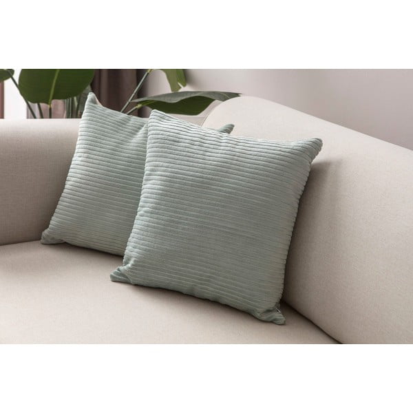 Federe decorative in set in velluto a coste 2 pz 43x43 cm – Mioli Decor-image-2