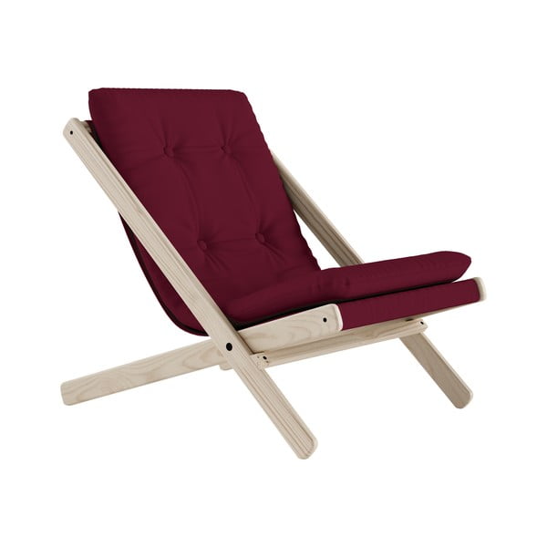 Sedia pieghevole Raw/Bordeaux Boogie - Karup Design