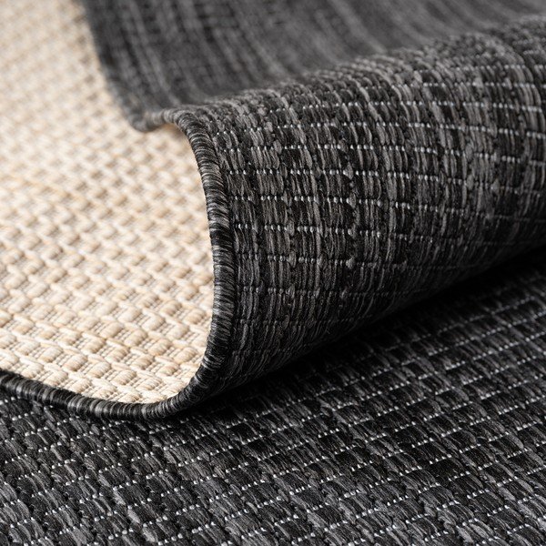 Tappeto da interno/esterno rotondo nero ø 160 cm Mira 1450 – Ayyildiz Carpets-image-3