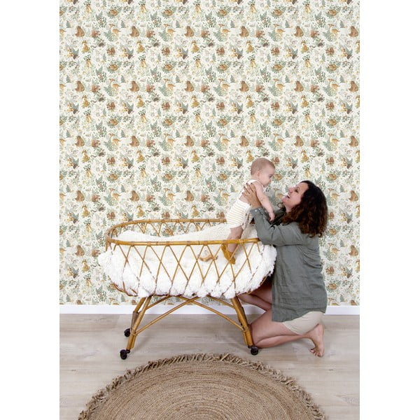 Carta da parati per bambini 10 m x 50 cm Forest Friends - Lilipinso-image-3