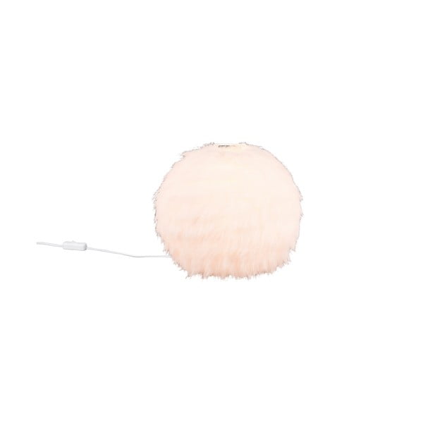 Lampada da tavolo color crema (altezza 24 cm) Furry - Reality-image-1