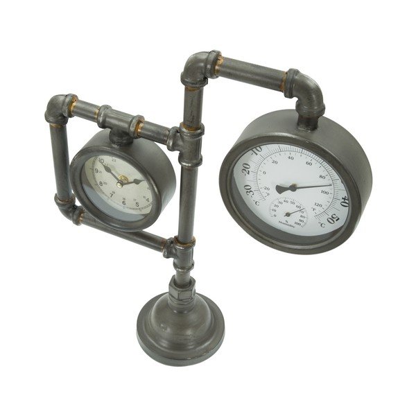 Stolní hodiny Mauro Ferretti Industrial Double-image-2