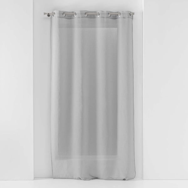 Tenda in voile grigio 140x280 cm Sandra - douceur d'intérieur