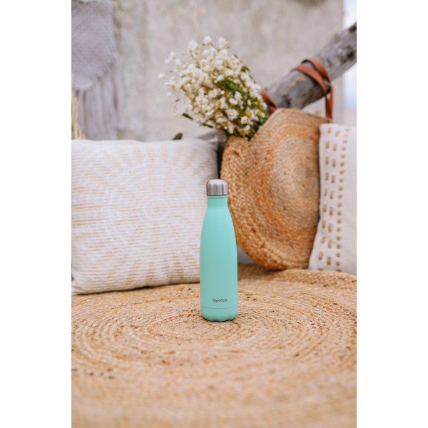 Bottiglia da viaggio in acciaio inox 500 ml Pastel - Qwetch-image-1