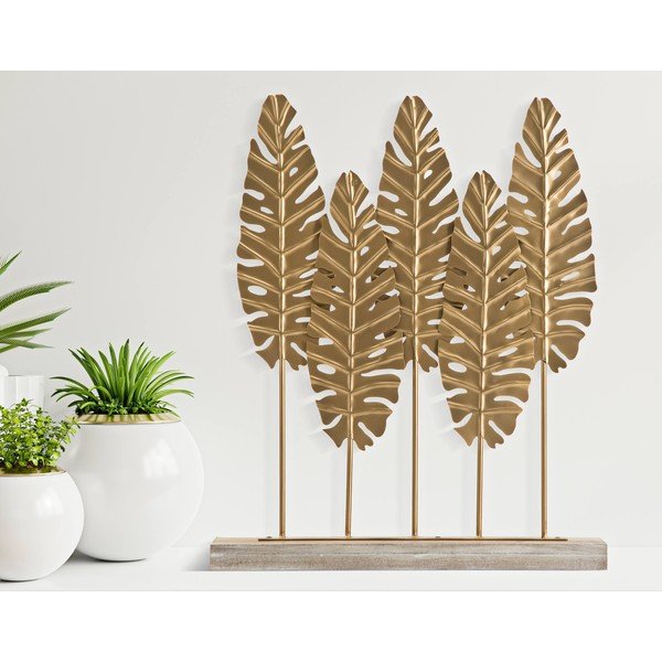 Statuetta in metallo Leaves - Mauro Ferretti-image-1