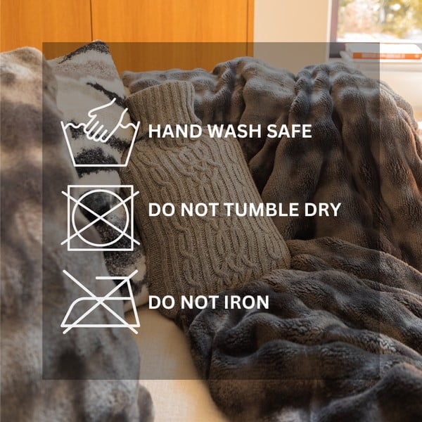 Borsa dell'acqua calda color crema 2 l Warmers – Tiseco Home Studio-image-4