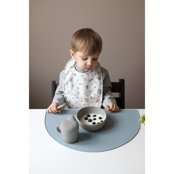 Set di cucchiai da bambini blu/grigio in silicone 2 pz Midnight Mix – Cam Cam Copenhagen-image-1