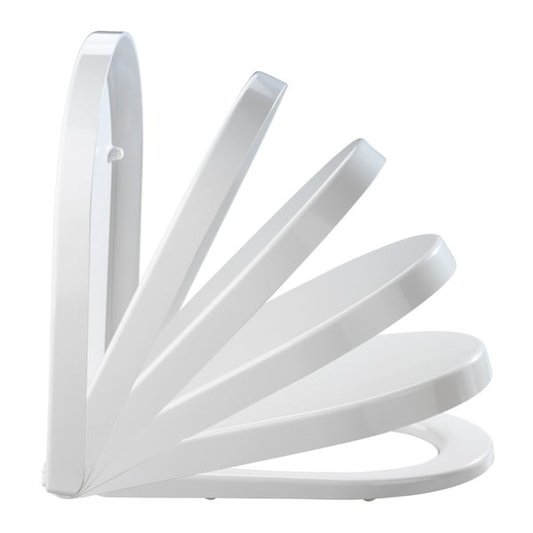 Sedile WC con chiusura Easy-Close (automatica) 34,5 x 45,5 cm Palma – Wenko-image-2