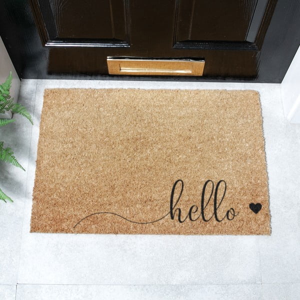 Zerbino in cocco 40x60 cm Hello Scribble - Artsy Doormats-image-2