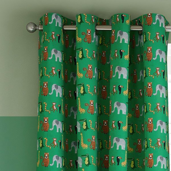 Tenda per bambini 2 pz 168x183 cm Animal Magic – Catherine Lansfield-image-1