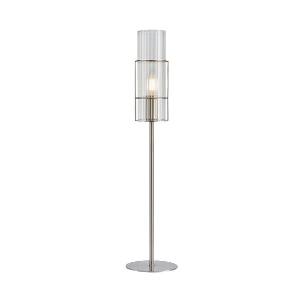 Lampada da tavolo in argento (altezza 65 cm) Tubo - Markslöjd