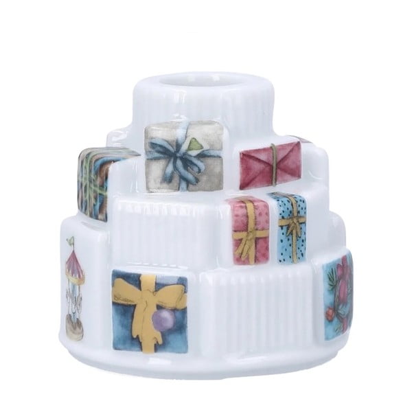 Portacandela in ceramica a tema natalizio Hammershøi Christmas Gifts – Kähler Design